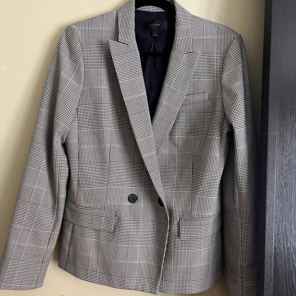 J. Crew Gray Sport Coat Modern Tailored Blazer
